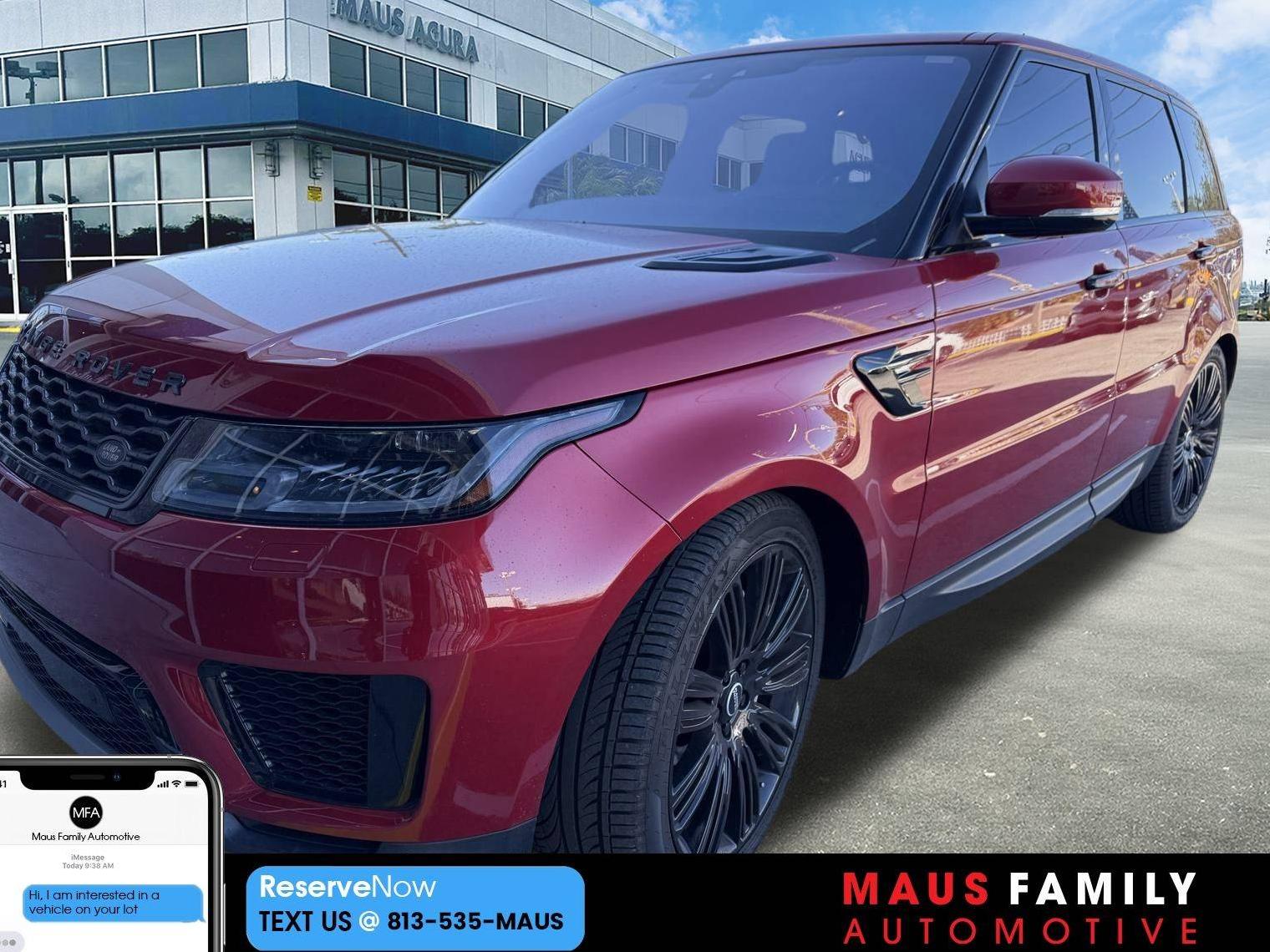 LAND ROVER RANGE ROVER SPORT 2020 SALWG2SU1LA727401 image